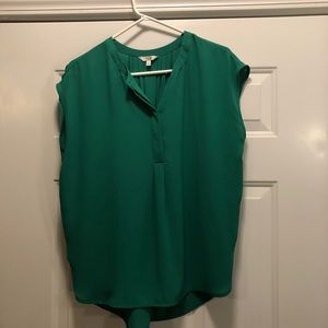 Beautiful emerald green blouse